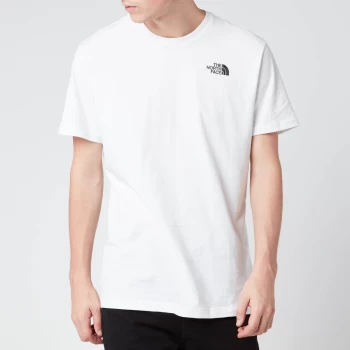 Image of The North Face Mens Redbox Celebration Short Sleeve T-Shirt - TNF White - S