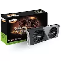 Image of Inno3D GeForce RTX 4070 Twin X2 12GB GDDR6X PCI-Express Graphics Card