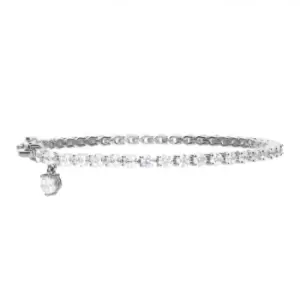 Image of Diamonfire Silver White Cubic Zirconia Tennis Bracelet B5085