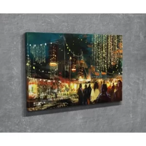 Image of DC063 Multicolor Decorative Canvas Painting