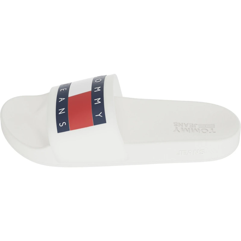 Image of Tommy Jeans Flag Sliders White TCR male 7 (41)