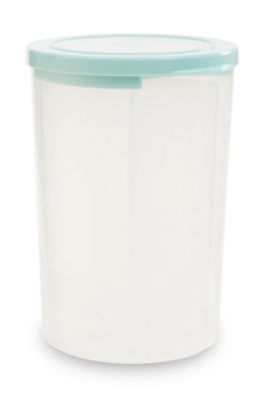 Image of Premier Housewares Ample Storage 2.25 Ltr Three Section Storage Container, Clear Food Organizer, Versatile Food Container Clear