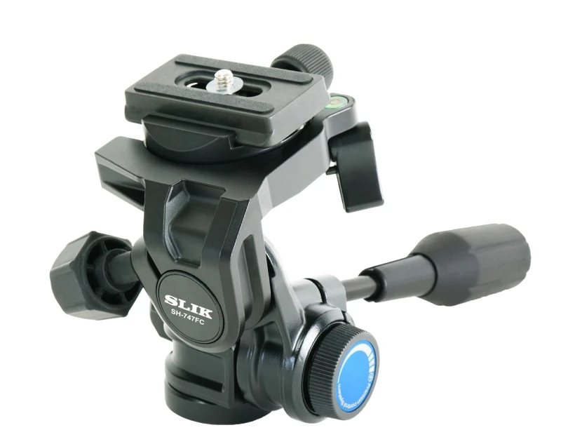 Image of Slik 6256455 tripod head Black Aluminium 1/4. 3/8"