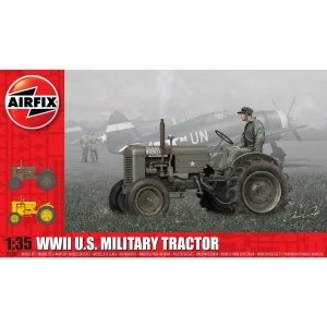 Image of WWII U.S. Military Tractor 1:35 Tank Air Fix Model Kit