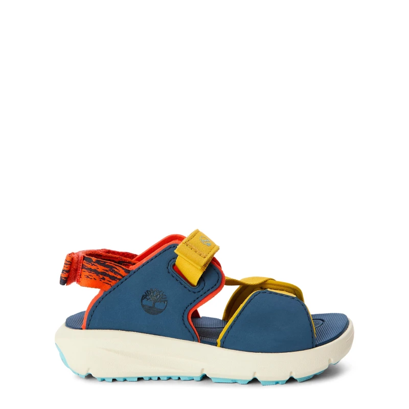 Image of Timberland Unisex Kids Backstrap Dune Flat Sandals Med Ylw Webbing unisex C8.5