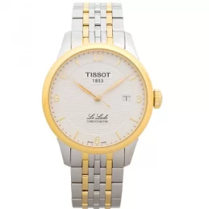 Image of T-Classic Le Locle Automatic COSC Silver Dial Mens Watch