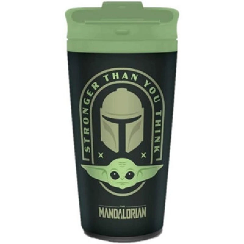 Image of Star Wars Stronger Than You Think Metal Travel Mug Black