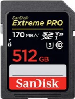 Image of SanDisk Extreme PRO 1TB SDXC Memory Card