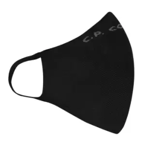 Image of CP Company Plain Logo Mask - Black