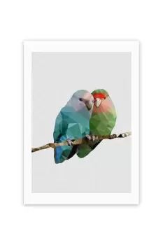 Image of Two Love Birds by Studio Cockatoo