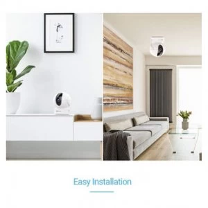 Image of Ezviz C6CN AI WH Pro Pan Tilt Indoor Camera in White AI Human Detectio