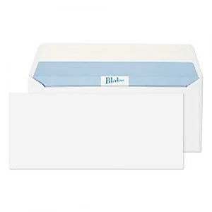 Image of PREMIUM Office Envelopes Peel & Seal 105 x 241mm Plain 120 gsm Ultra White Wove Pack of 500