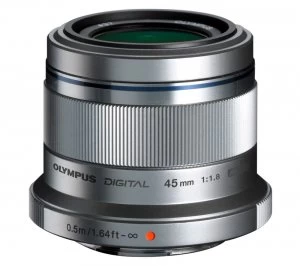 Image of Olympus M.ZUIKO DIGITAL 45mm f-1.8 Standard Prime Lens