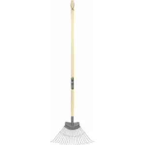 Image of Kew Gardens Carbon Steel Heavy Duty Lawn Rake 1.3m