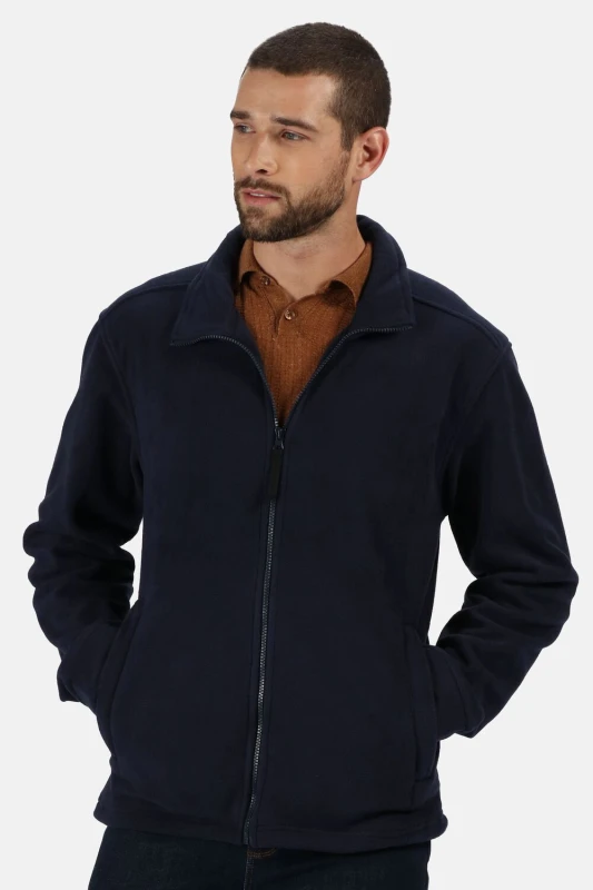 Image of Regatta Mens Thor 300 Series Anti Pilling Fleece Jacket 4XL - Chest 53' (134.5cm) NAVY TRF581-540-4XL
