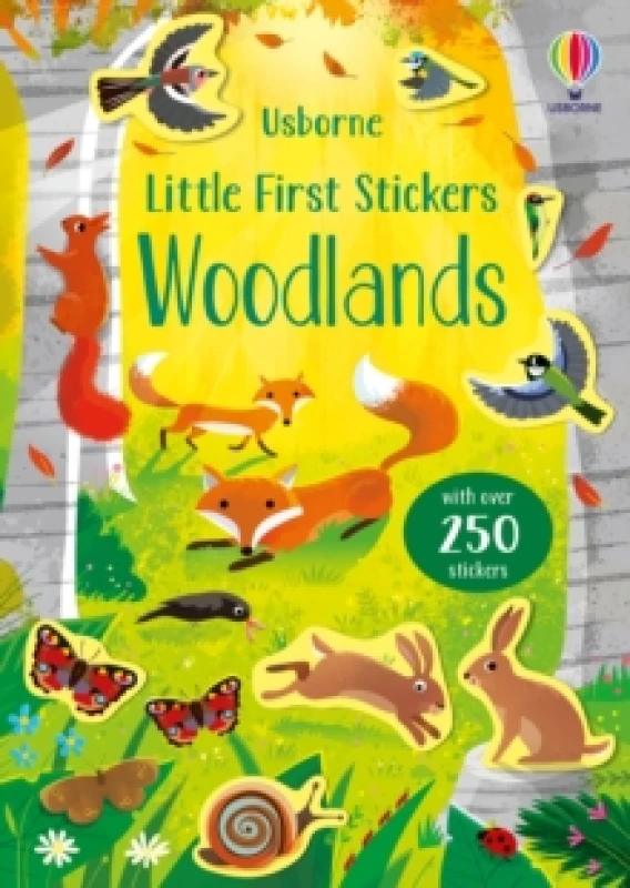 Image of Caroline Young Little First Stickers Woodlands Book Multi unisex