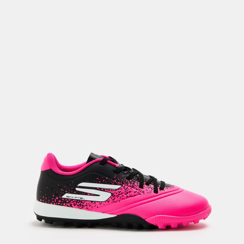 Image of Skechers Razor Junior Astro Turf Football Boots Pink/Black male 1 (33.5)