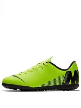 Image of Nike Junior Mercurial Vapor 12 Club Astro Turf Football Boots Black Size 5