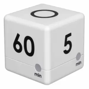 Image of TFA-Dostmann CUBE-TIMER - Digital kitchen timer - Black White - 60...