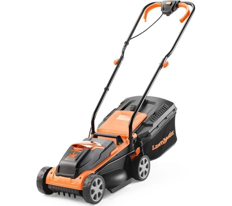 Image of LAWNMASTER CLM2432K-01 Cordless Rotary Lawn Mower - Orange & Black 6939349521119