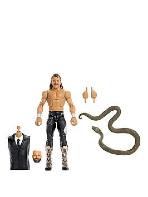 Image of WWE 6 Elite PLE WrestleMania Figure: Jake The Snake Roberts Action Figure