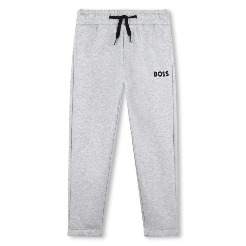 Image of Boss Small Logo Joggers Junior - Grey Grey 3 - 4 Years