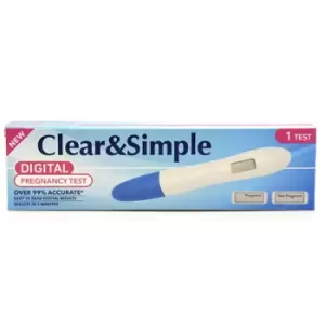Image of Healthpoint Clear and Simple Digital Pregnancy Test