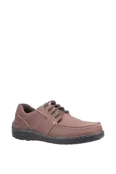 Image of Hush Puppies Theo Leather Lace Shoes