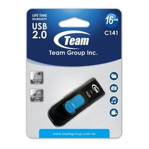 Image of Team C141 16GB USB 2.0 Blue USB Flash Drive
