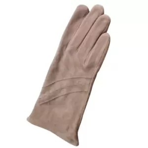 Image of Eastern Counties Leather Womens/Ladies Sian Suede Gloves (M) (Taupe)