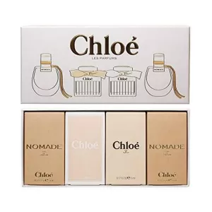 Image of Chloe Miniatures Gift Set 2x 5ml Nomade Eau de Parfum + 5ml Chloe Eau de Parfum + 5ml Chloe Eau de Toilette