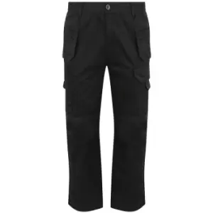 Image of PRO RTX Mens Pro Tradesman Trousers (L L) (Black) - Black
