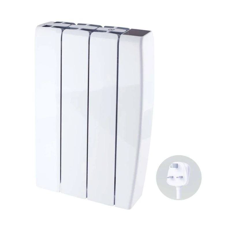 Image of TCP Smart 700W White Ceramic Panel Electric Radiator White Unisex