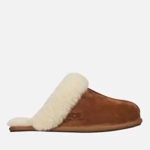 Image of UGG Womens Scuffette II Sheepskin Slippers - Chestnut - UK 4