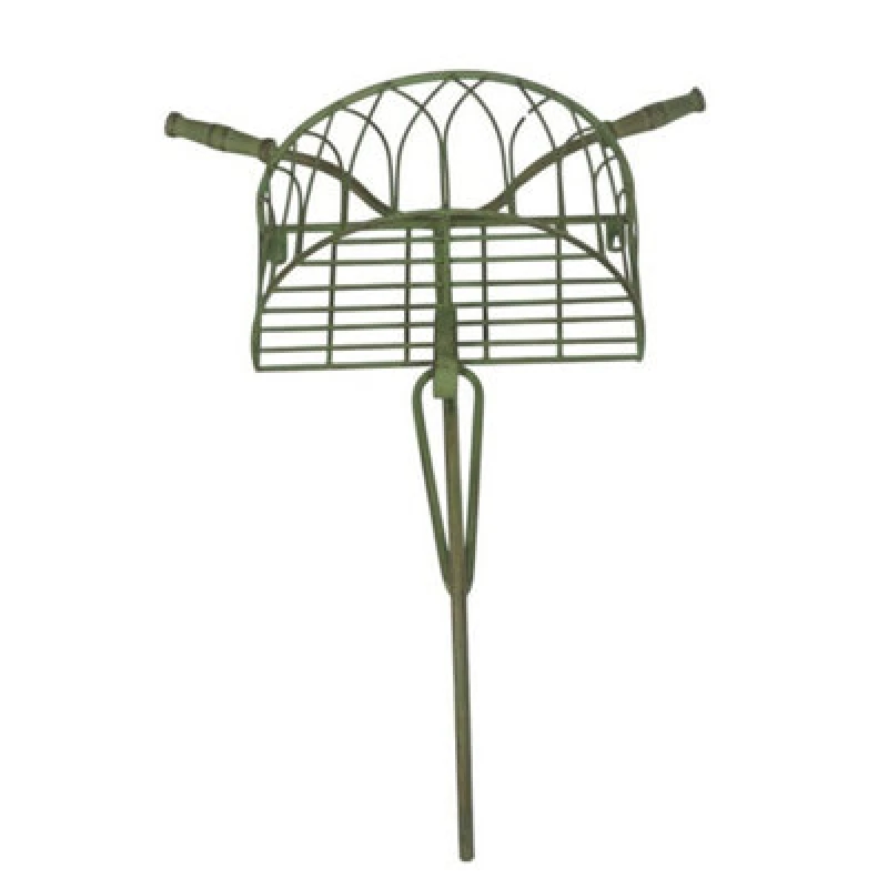 Image of Minster 71Cm Bicycle Wall Planter - Metal - L31 X W46 X H71cm - Leaf Green