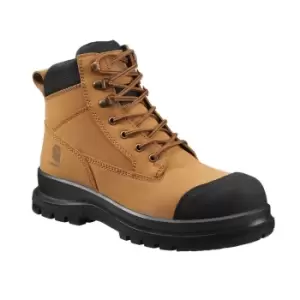 Image of Carhartt Mens Detroit 6' S3 Lace Up Zip Up Safety Boots UK Size 11 (EU 46, US 12)