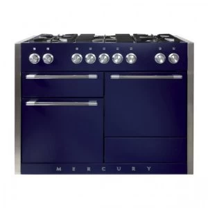 Image of Mercury MCY1200DFBB 93010 120cm Dual Fuel Range Cooker - Blueberry Finish