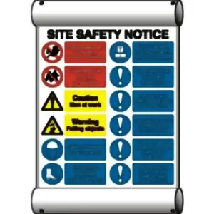 Image of Site Safety Composite - Correx (800 X 600MM)