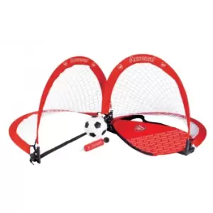 Image of Arsenal FC Skill Goal Set (One Size) (Red)