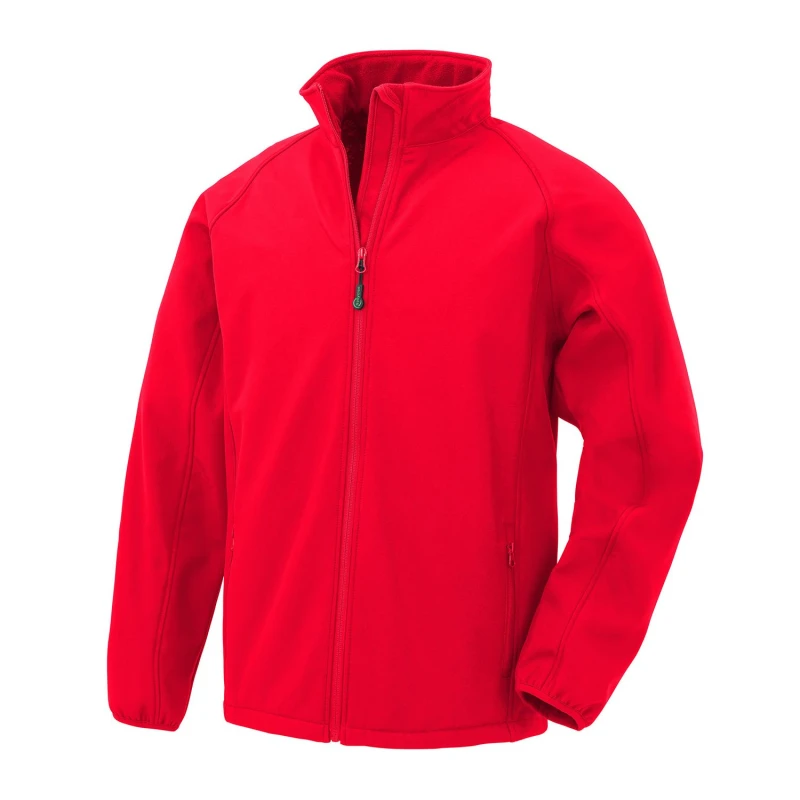 Image of Result Result Men Softshell Printable Jacket in Red Size: Small Red S Male 5063806642756