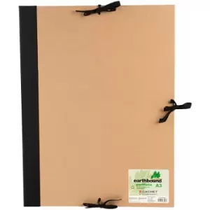 Image of Recycled Earthbound Portfolio with Flaps A3 - Daler Rowney