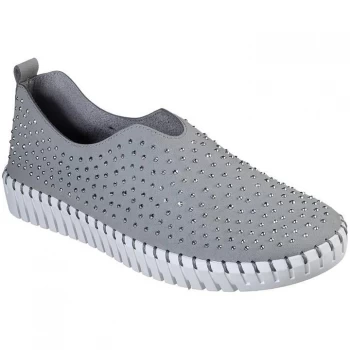 Image of Skechers Sepulveda Blvd Womens Trainers - Grey