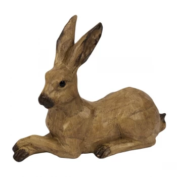 Image of HESTIA Wood Effect Ornament - Hare