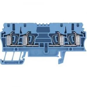 Image of Weidmueller 7904300000 ZDU 44AN BL 0.5 6 mm2 Blue