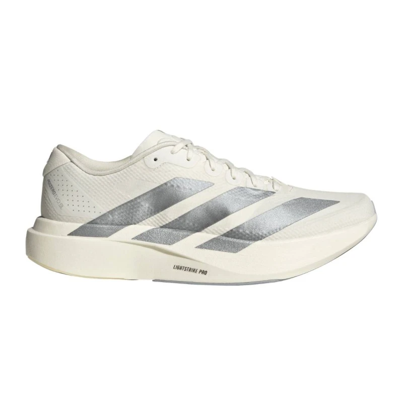 Image of Adidas Evo SL Woven Shoes White Gray SS26, Size UK 9