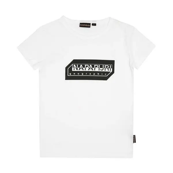 Image of Napapijri Kitik T-Shirt Regular Fit T-Shirts 8 White 29491901175