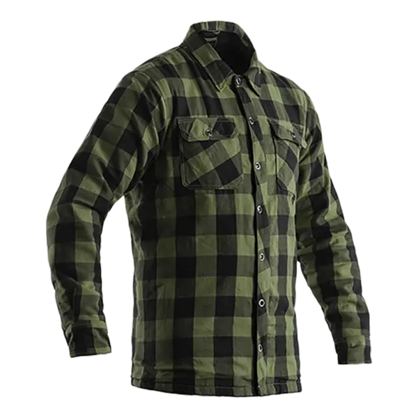 Image of RST Lumberjack Ce Mens Textile Shirt Green 48