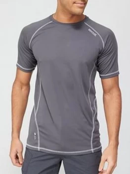 Image of Regatta Virda T-Shirt - Grey, Size XL, Men