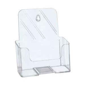 Image of Office A5 Literature Holder Slanted Clear 938570