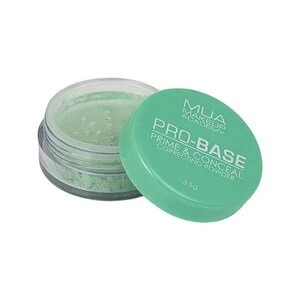 Image of MUA Pro-Base Correcting Powder Green